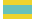a horizontal turquoise line bordered at the top and bottom with yellow indicating sections of the route which include double yellow lines