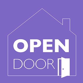 Open Door logo - summer