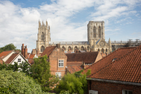 18 Back swinegate view of minster from window
