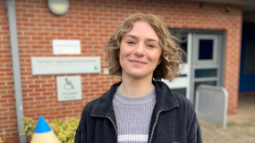 Alex who quit smoking with the help of the Health Trainer Team smiles