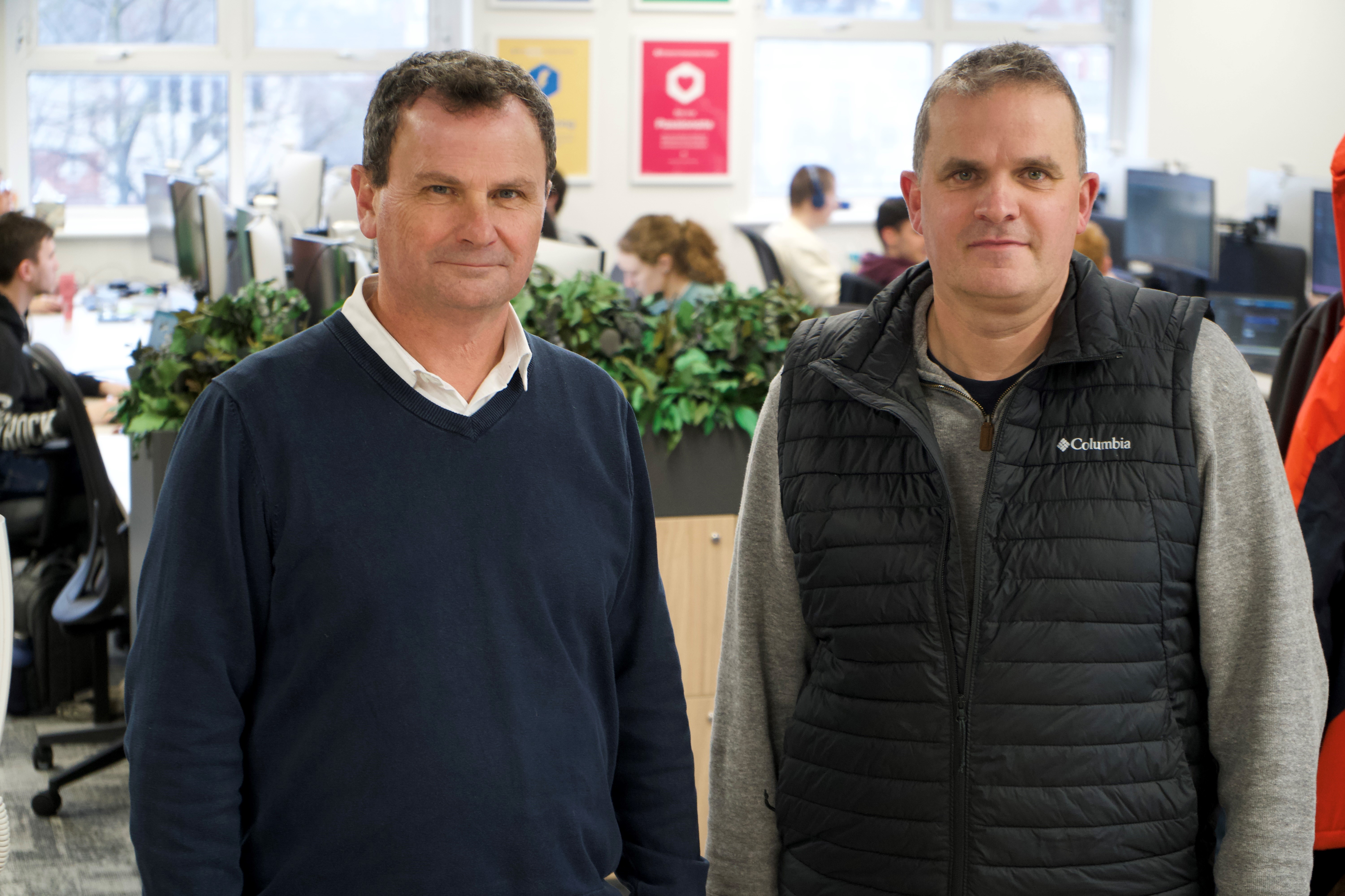 Cllr Kilbane with Giles Horwood