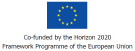 Logo - EU, Co-funded by the Horizon 2020 Framework programme of the European Union
