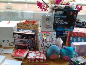 Photo of gifts donated in previous years