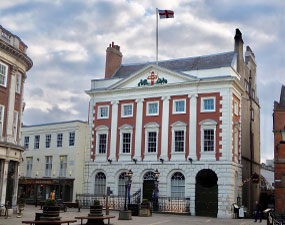 View of York Mansion House from St Helen's Square