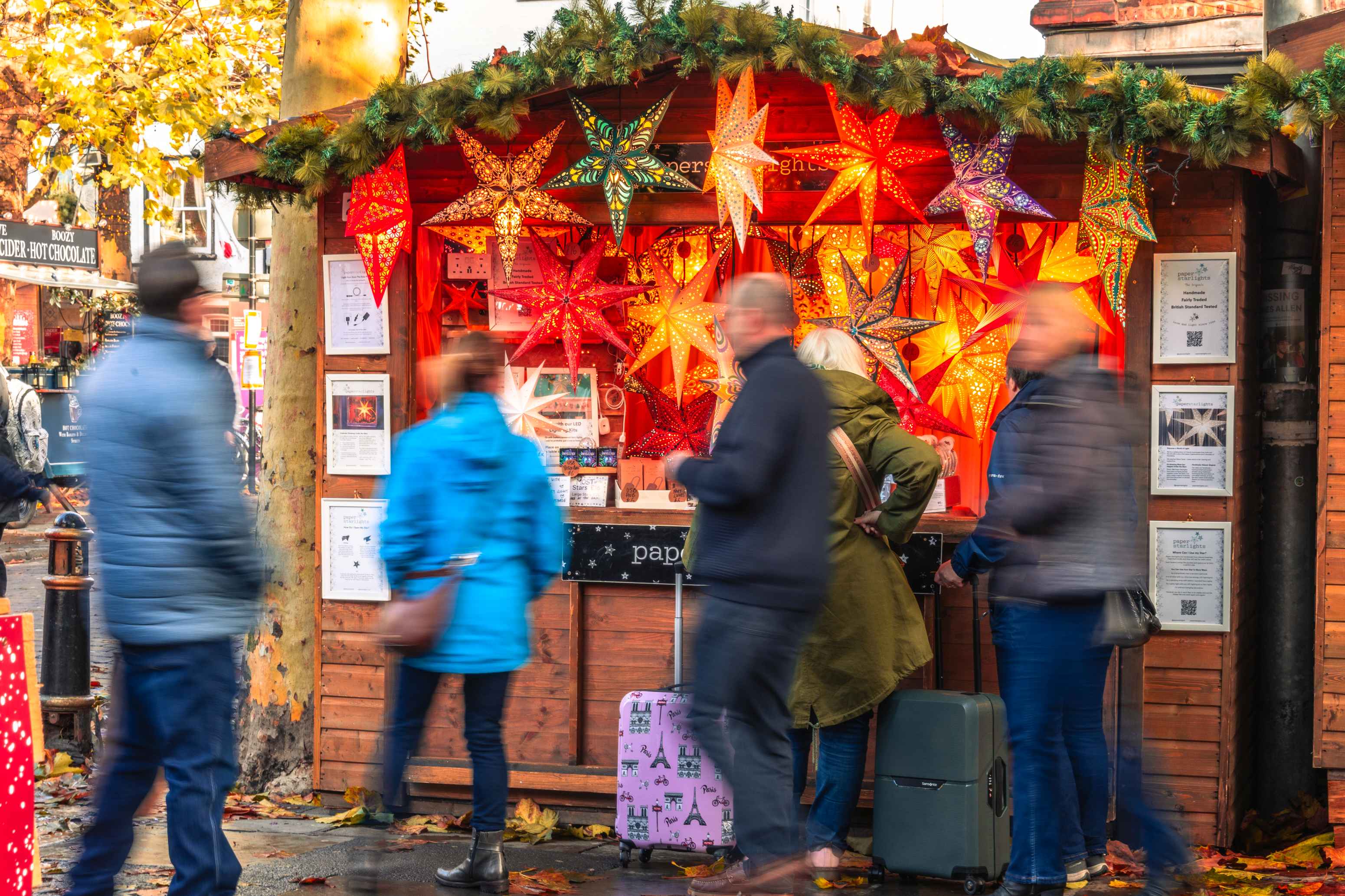 An image of the York Christmas Market