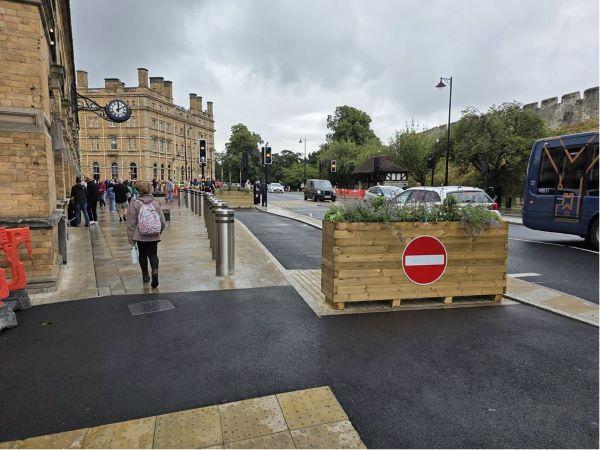 york station gateway planter