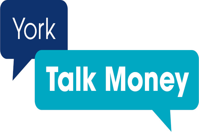 An image of the words York talk money