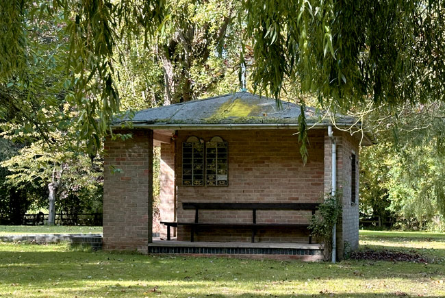 The Summer House in the grounds of York Crematorium