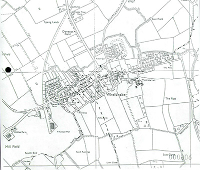 DMMO Register location map for 003: Main Street to North Lane Love Lane.