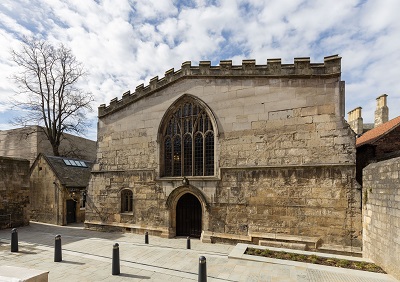 Front entrance to the Guildhall