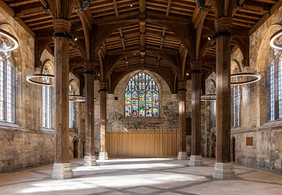 Main hall in the Guildhall