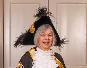 Lord Mayor, close up, 2024 to 2025