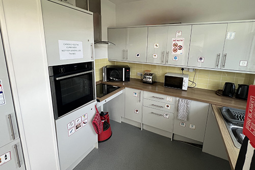 Moor Lane Youth Centre - interior, kitchen