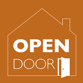 Open Door logo - autumn
