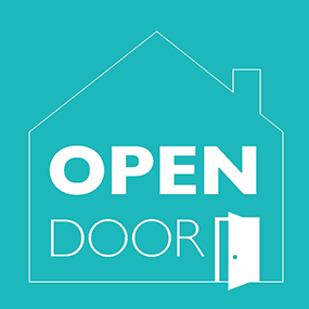 Open Door logo - spring
