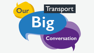 Our big transport conversation logo