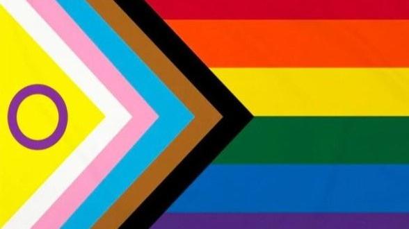 Image of the LGBTQIA+ pride flag