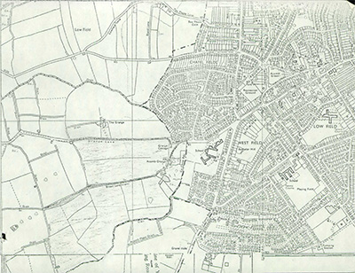 Section 31(6) Deposit Register location map for 011: Grange Lane