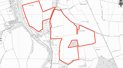 Section 31(6) Deposit Register location map for 015: Naburn Ings