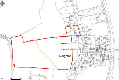Section 31(6) Deposit Register location map for 017: Pasture Farm