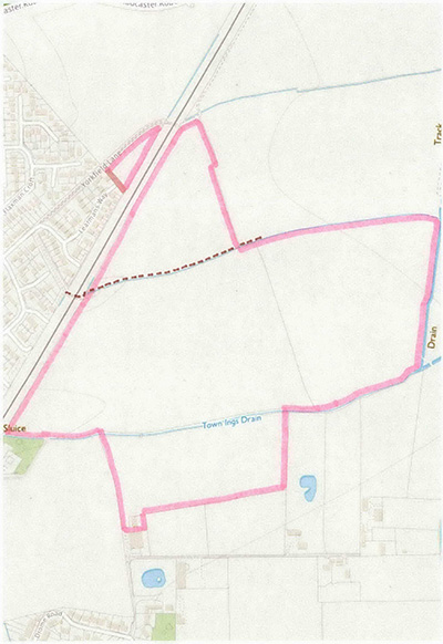 Section 31(6) Deposit Register location map for 019 (a): Land around Copmanthorpe