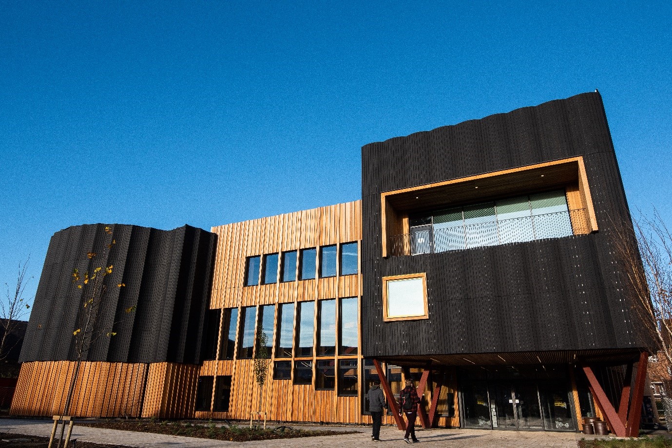 a photo of the exterior of the Creative Centre at York St. John University