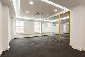 Photo of the interior of Suite 1E Swinegate Court West