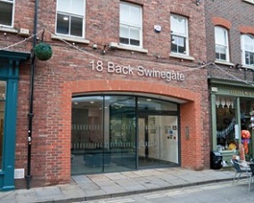 The outside of Suite 2B, 18 Back Swinegate