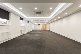 View towards fire escape inside Suite 2d swinegate court east