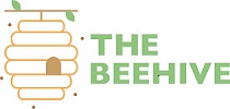 The Beehive logo, a simple beehive hanging from a branch