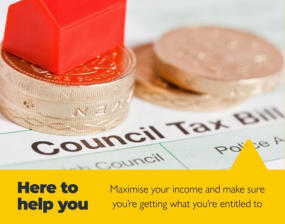 A monopoly house on top of a pile of pound coins