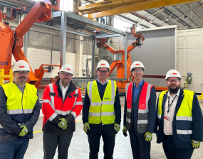 CYC representatives visit Portakabin's York HQ