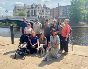 • Members of the project team including City of York Council, the Environment Agency and Innovate Educate