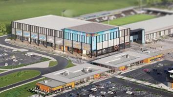 An artist's impression of the York Stadium Leisure complex project.