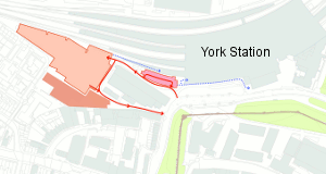 This map shows the proposed parking locations.